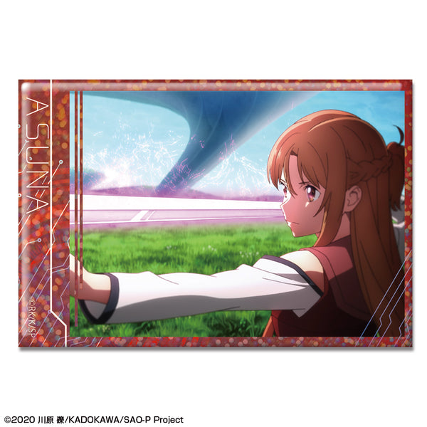 『劇場版 ソードアート・オンライン -プログレッシブ- 星なき夜のアリア』ホログラム缶バッジ デザイン10(アスナ/F)